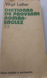 Virgil Lefter - Dictionar de proverbe Roman-Englez