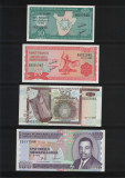 Set Burundi 10 + 20 + 50 + 100 francs franci unc, Africa