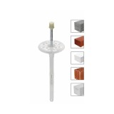 Cumpara ieftin Diblu pentru polistiren cu cui metalic si cap din plastic, zona mare de expandare, LFMG 10x260 mm, LFMG10260 (cutie de 100 buc.)