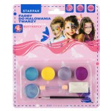 Set de pictura pentru fata, Starpak, Fluturi, 6 culori