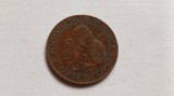Spania-5 Centimos 1870, Europa