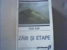 Lucian Blaga - ZARI SI ETAPE { 1990 } foto