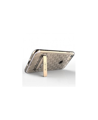 Husa Usams Gelin Series Apple Iphone 7, Iphone 8 Transparenta - Gold foto
