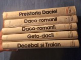 Colectia Stramosii Romanilor 5 Volume - Ion Miclea, Radu Florescu, Ed. Meridiane 1980, Istorie Romania Antica