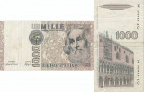 1988, 1.000 lire (P-109b) - Italia!