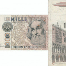 1988, 1.000 lire (P-109b) - Italia!