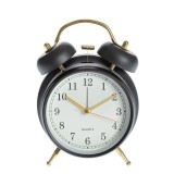 Ceas decorativ analog cu design clasic si accente aurii