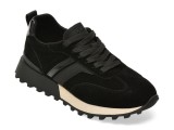 Pantofi sport FLAVIA PASSINI negri, 1850908, din piele intoarsa