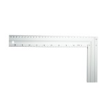 Echer de tamplarie din aluminiu 300 mm, gradat pentru masuratori precise