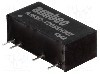 Convertor de tensiune, DC-DC, intrare 10,8...13,2V DC, iesire 5V DC, putere 3W, AIMTEC - AM3D-1205SH30Z