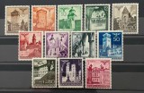 Generalgouvernement-1940-Serie Clădiri Istorice (Michel 52-63) MNH -Bn1