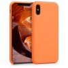 Husa pentru Apple iPhone X / iPhone XS, Silicon, Portocaliu, 42495.150, Kwmobile