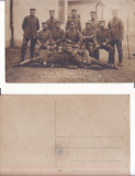 Ramnicu Sarat - tema militara, razboi, WK1, WWI-1918-soldati germani- rara, Necirculata, Printata