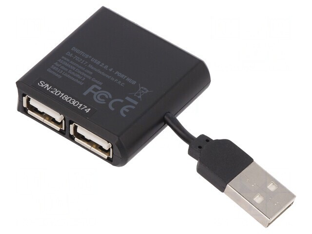 Hub USB 4 Porturi USB 2.0 Plug and Play