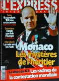 L'Express International. Monaco. Les mysteres de l'heritier