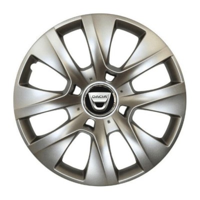 Set 4 Capace Roti Autohelix MSA&amp;reg; R15, Potrivite Jantelor de 15 inch, Pentru Dacia, Model 334 foto