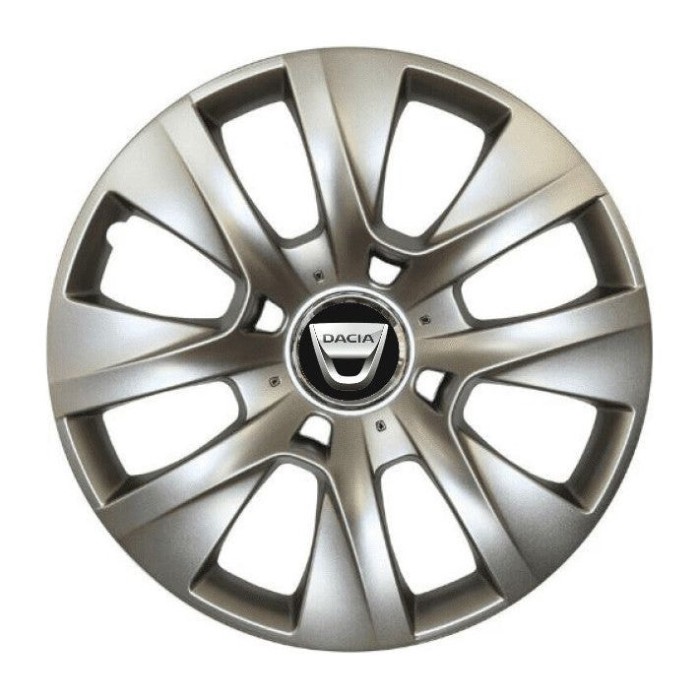 Set 4 Capace Roti Autohelix MSA&reg; R15, Potrivite Jantelor de 15 inch, Pentru Dacia, Model 334