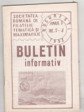 Bnk fil Soc. romana de filatelie tematica si maximafilie - buletin info 3-4/1992