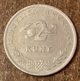 C50 - Moneda foarte veche - Croatia - 2 kune - 1998