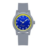 Ceas Copii Sanda 3221 Albastru-Gri , Design Sport, Analog, Functii Multiple, Rezistent la Apa 5ATM