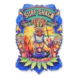 Cabana de surf-decoratiune metalica pentru perete NY-73