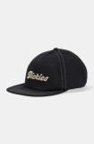 Dickies sapca culoarea negru, cu imprimeu, DK0A4Z6IBLK1