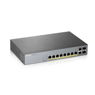ZYXEL GS1350-12HP 12-PORT GBE POE SWITCH foto