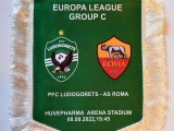 Fanion meci fotbal PFC LUDOGORETS - AS ROMA (Europa League 08.09.2022)