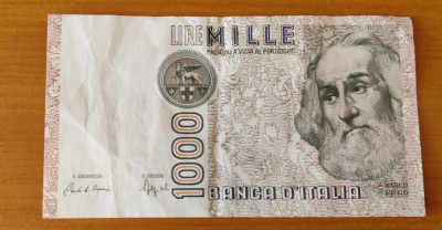 Italia - 1000 Lire (1982) s302Q foto