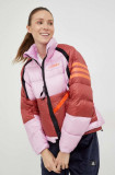 Cumpara ieftin Adidas TERREX geaca sport din puf Utilitas culoarea roz
