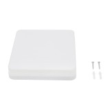 Plafoniera LED 24W, 220V, IP20, 180 mm, corp iluminat patrat interior exterior rezistent la umezeala