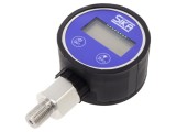 Manometru digital 0&divide;700 bar, filet G 1/4", 69 mm
