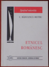 ETNICUL ROMANESC de C. RADULESCU-MOTRU, 1999 foto