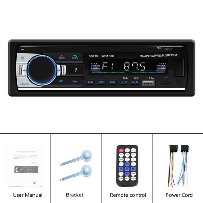 Radio MP3 auto CTC-520, 4x60W, Bluetooth, Auxiliar , USB, Card Reader foto