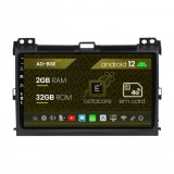 Cumpara ieftin Navigatie Toyota Prado J120 (2002 - 2010), Android 12, E-Octacore 2GB RAM + 32GB ROM, 9 Inch - AD-BGE9002+AD-BGRKIT083