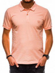 Tricou polo barbati S1048 - piersica foto