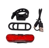 Lampa Spate Bicicleta JET URAN 15 Lumeni, USB, LED, ABS, Etansa, Montare Universala Sa/Rucsac/Geanta, IPX4