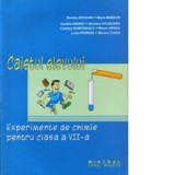 Caietul elevului. Experimente de chimie pentru clasa a VII-a