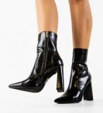 Cumpara ieftin Botine dama Lutfi Negre