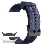 Curea din silicon compatibila cu Samsung Galaxy Watch8 40mm, Zaffre Blue