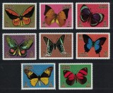 Ajman 1971 - Fluturi, serie dantelata neuzata