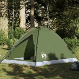 VidaXL Cort camping cupolă 2 persoane verde măsliniu impermeabil