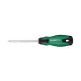 Surubelnita Cruce Magnetica Hanbon Cr-V 75x3mm PH1 HB658621 - Duritate HRC 53&plusmn;2, Maner Bi-component PP+TPR