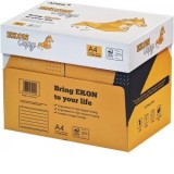 Set 5 topuri Hartie copiator EKON Copy A4, 80 g/mp, 500 coli/top