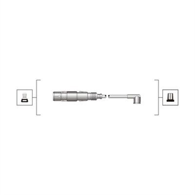 MAGNETI MARELLI 941319170025 Set cablaj aprinder foto