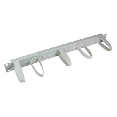 Organizator cablu cu manere de plastic ,LogiLink , 19&amp;#039;&amp;#039; 1U , gri foto