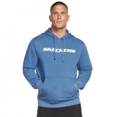 Hanorace Skechers Heritage Pullover Hoodie MHD12-BLU albastru foto