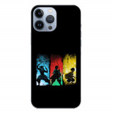 Husa compatibila cu Apple iPhone 13 Pro Max Silicon Gel Tpu Model Demon Slayer Team