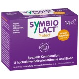 Supliment Alimentar, SymbioLact Protect, Sustine Sanatatea Intestinala si Contribuie la Mentinerea Mucoaselor Normale, cu Probiotice, 14 plicuri x 1gr