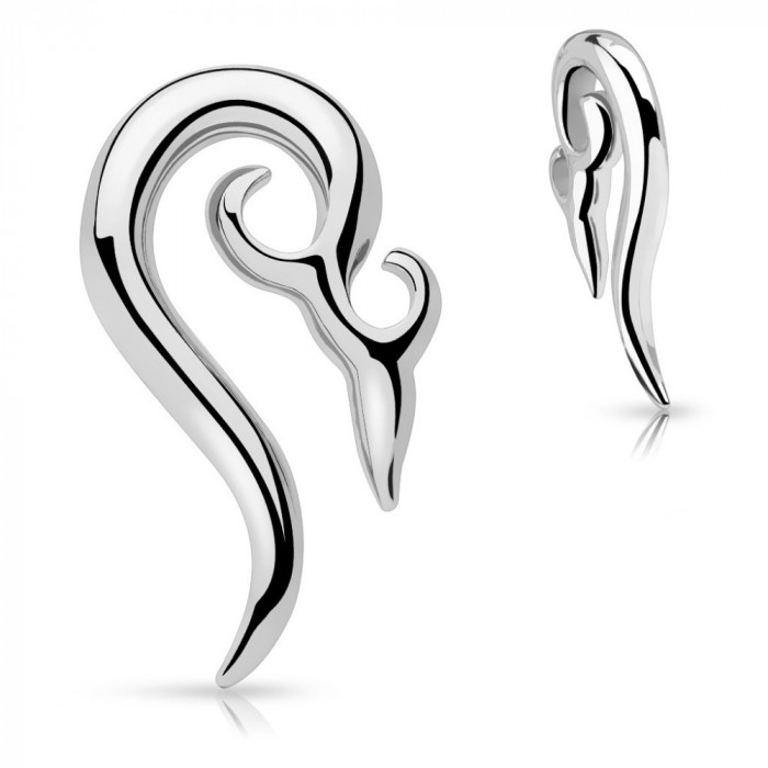 Expander pentru ureche cu detaliu asiatic - Diametru piercing: 3 mm